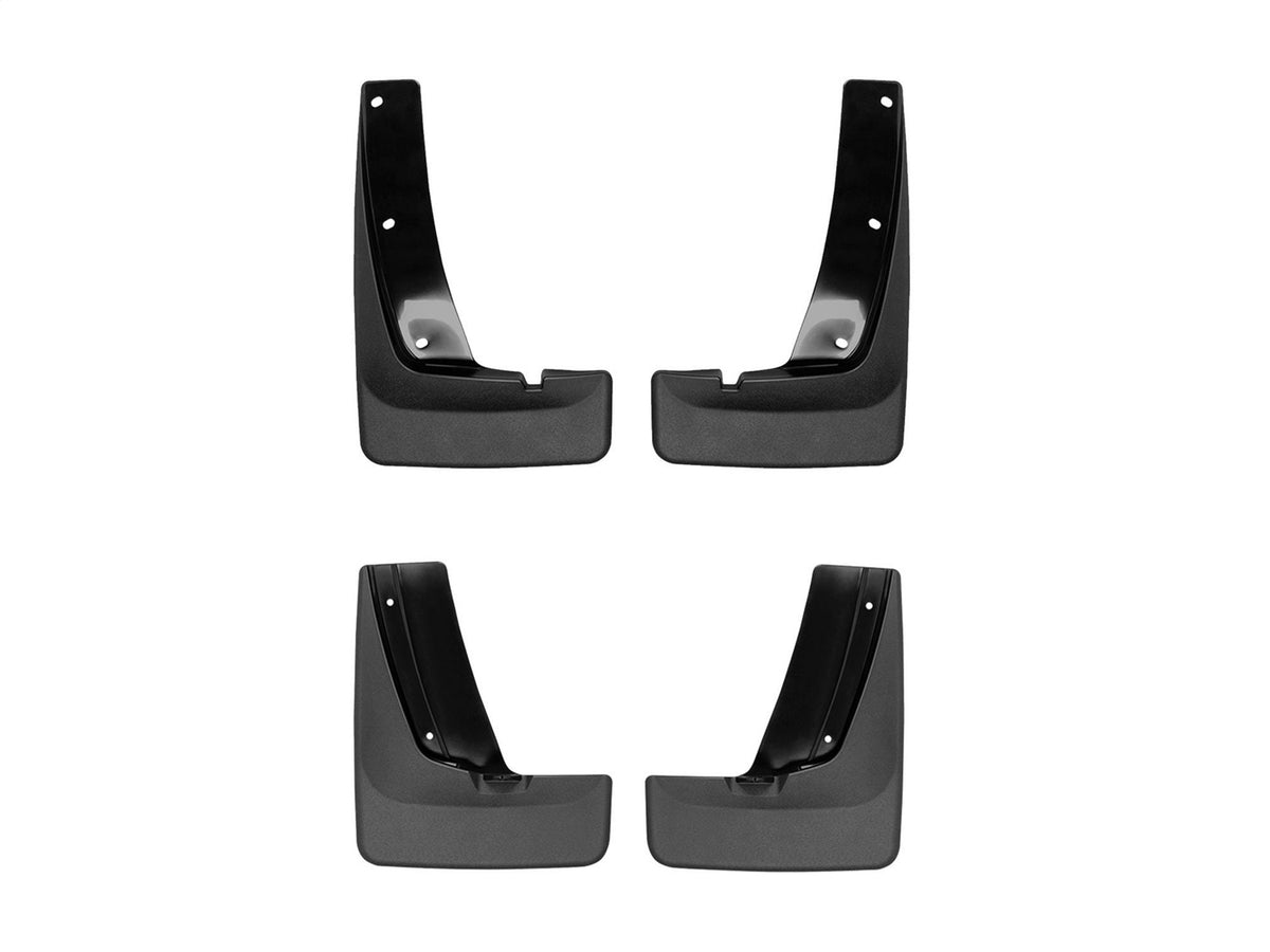 Weathertech - MudFlap No-Drill DigitalFit® MudFlap Kit - Black 20-25 Hyundai Palisade - 110127-120127