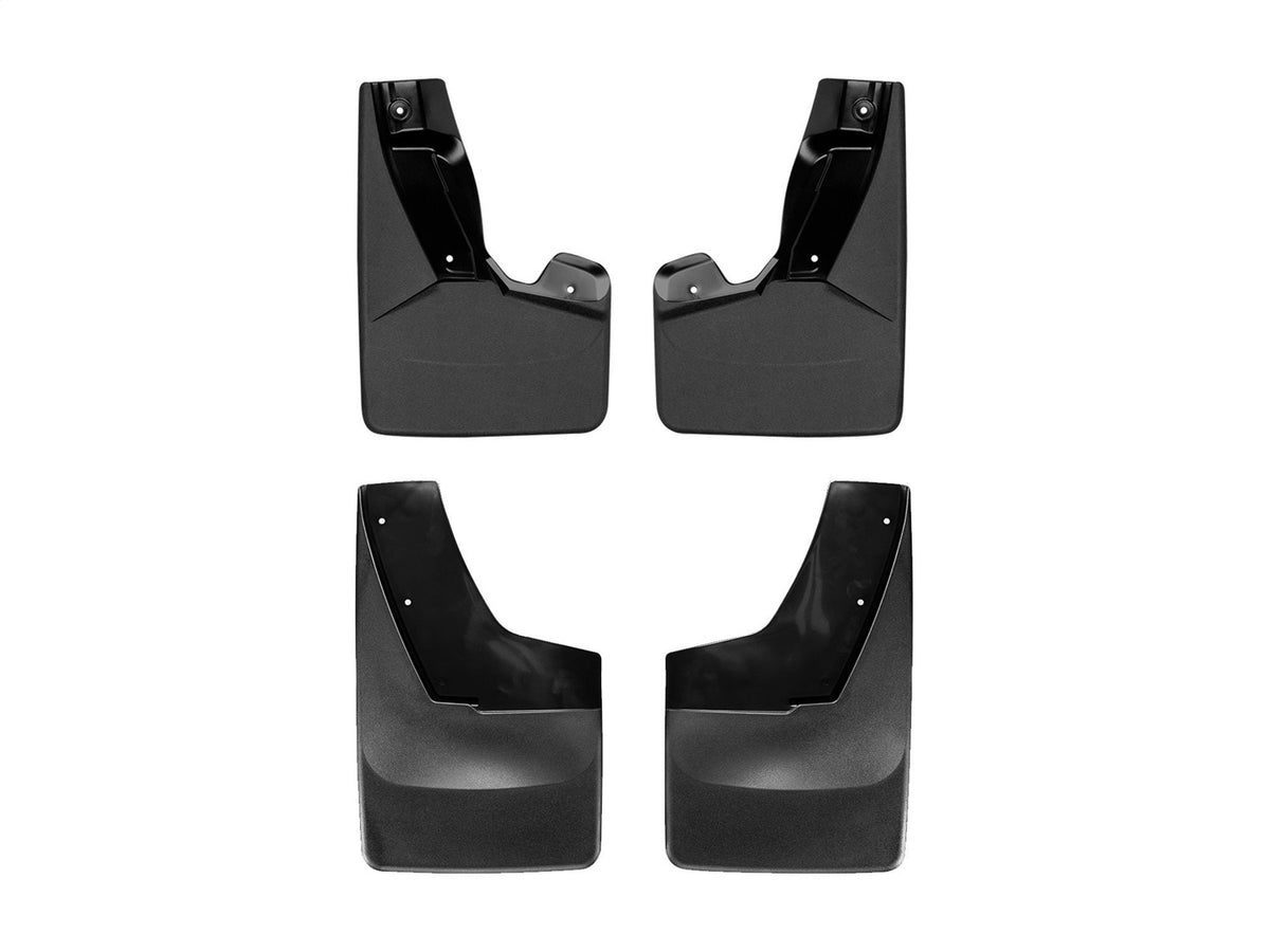 Weathertech - MudFlap No-Drill DigitalFit® MudFlap Kit - Black 15-20 Tahoe - 110129-120038