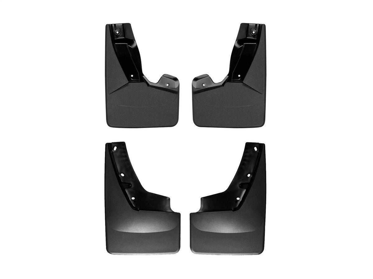 Weathertech - MudFlap No-Drill DigitalFit® MudFlap Kit - Black 15-20 Chevrolet Suburban / 15-20 GMC Yukon - 110129-12004
