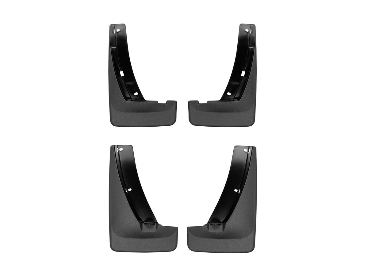 Weathertech - MudFlap No-Drill DigitalFit® MudFlap Kit - Black 21-26 Chevrolet Trailblazer - 110130-120130