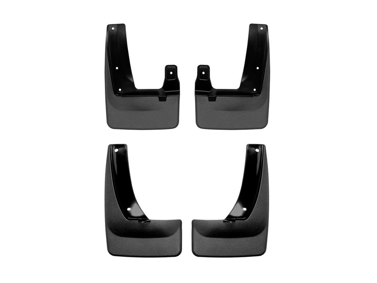 Weathertech - MudFlap No-Drill DigitalFit® MudFlap Kit - Black 19-21 Hyundai Tucson - 110131-120131