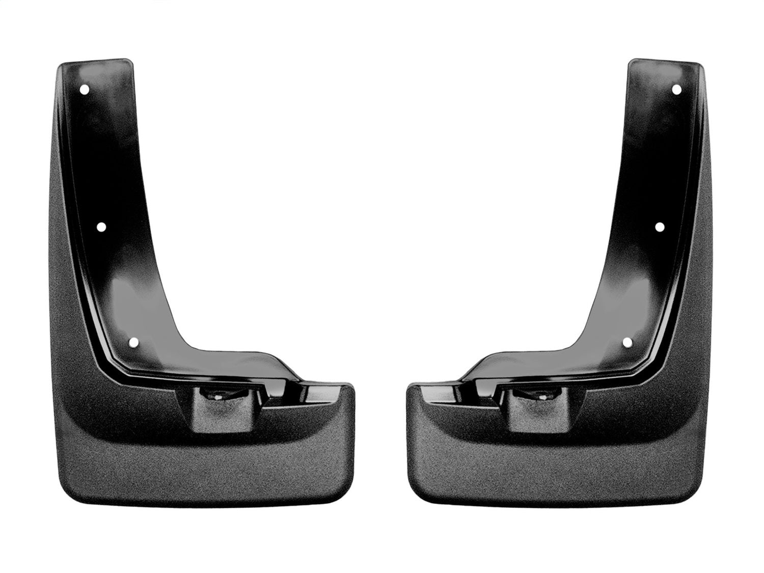 Weathertech - MudFlap No-Drill DigitalFit® - Black 19-20 Hyundai Santa-Fe - 110132