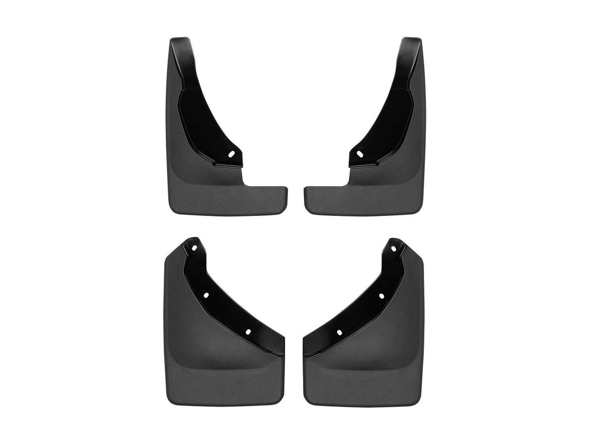 Weathertech - MudFlap No-Drill DigitalFit® MudFlap Kit - Black 21-24 Ford Bronco-Sport - 110133-120133