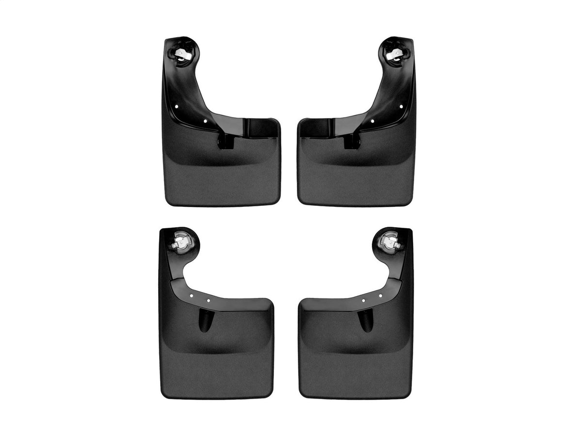 Weathertech - MudFlap No-Drill DigitalFit® MudFlap Kit - Black 21-25 F 150 - 110134-120134