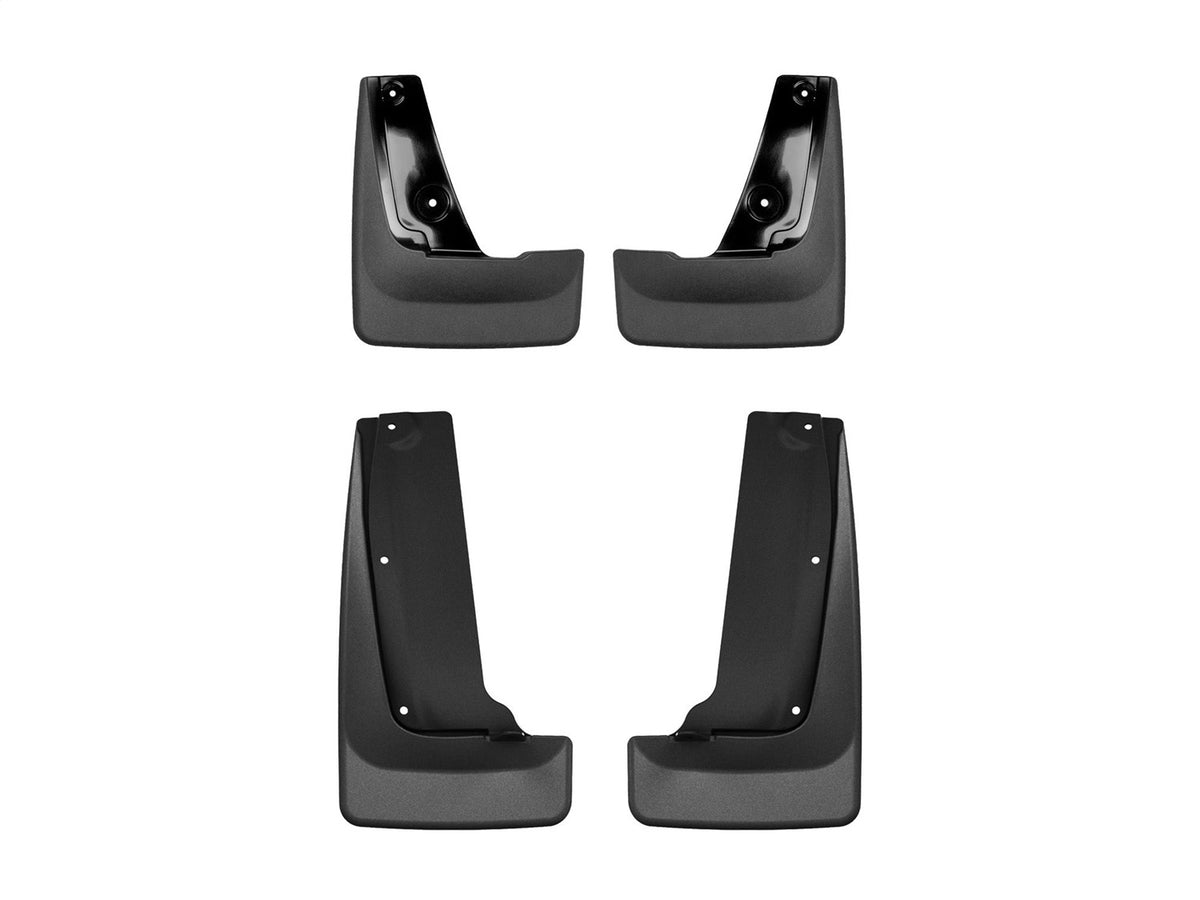 Weathertech - MudFlap No-Drill DigitalFit® MudFlap Kit - Black 25-26 Hyundai Tucson - 110139-120196