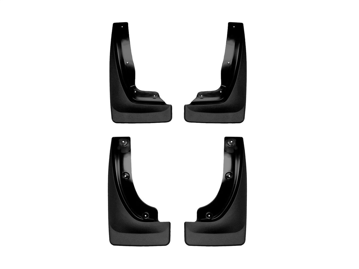 Weathertech - MudFlap No-Drill DigitalFit® MudFlap Kit - Black 21-25 Jeep Grand-Cherokee-L - 110141-120141