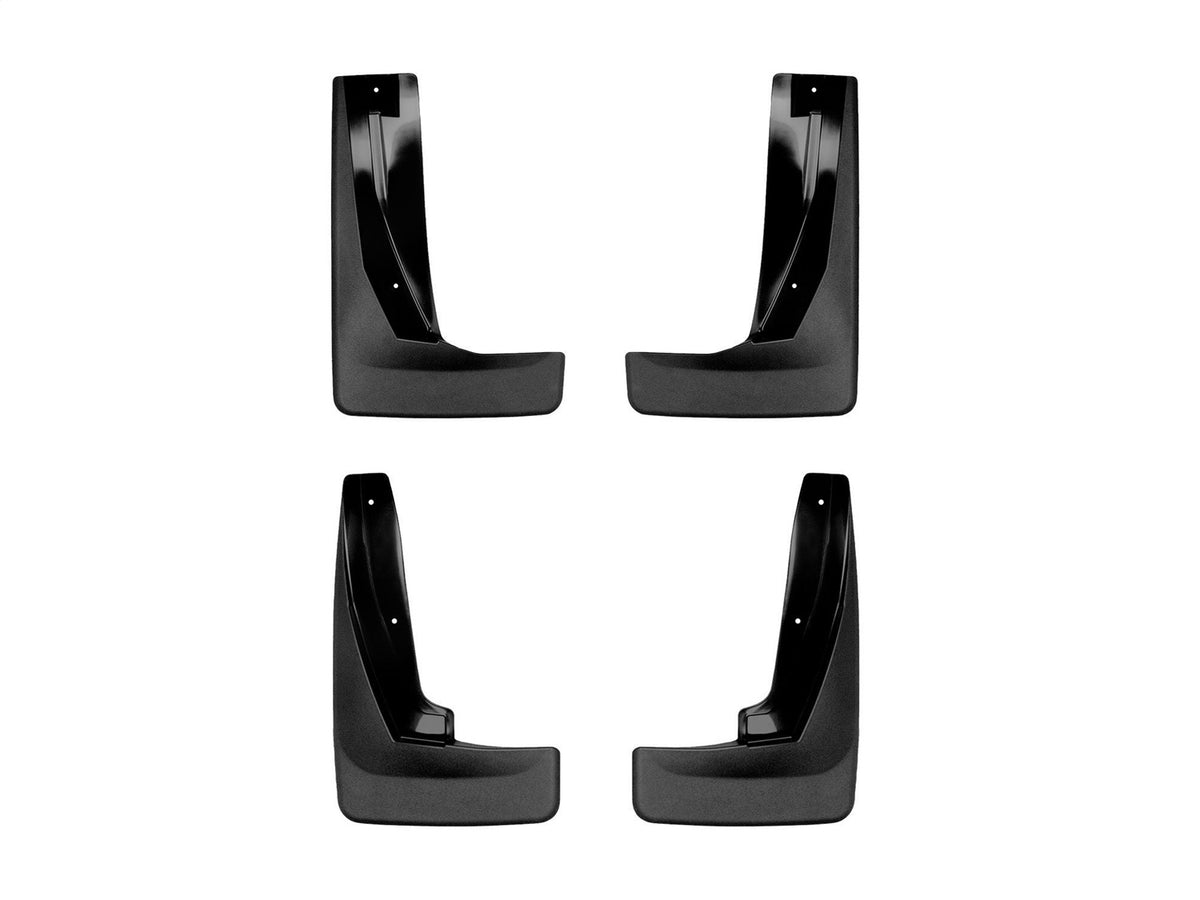 Weathertech - MudFlap No-Drill DigitalFit® MudFlap Kit - Black 18-24 Tiguan - 110143-120143