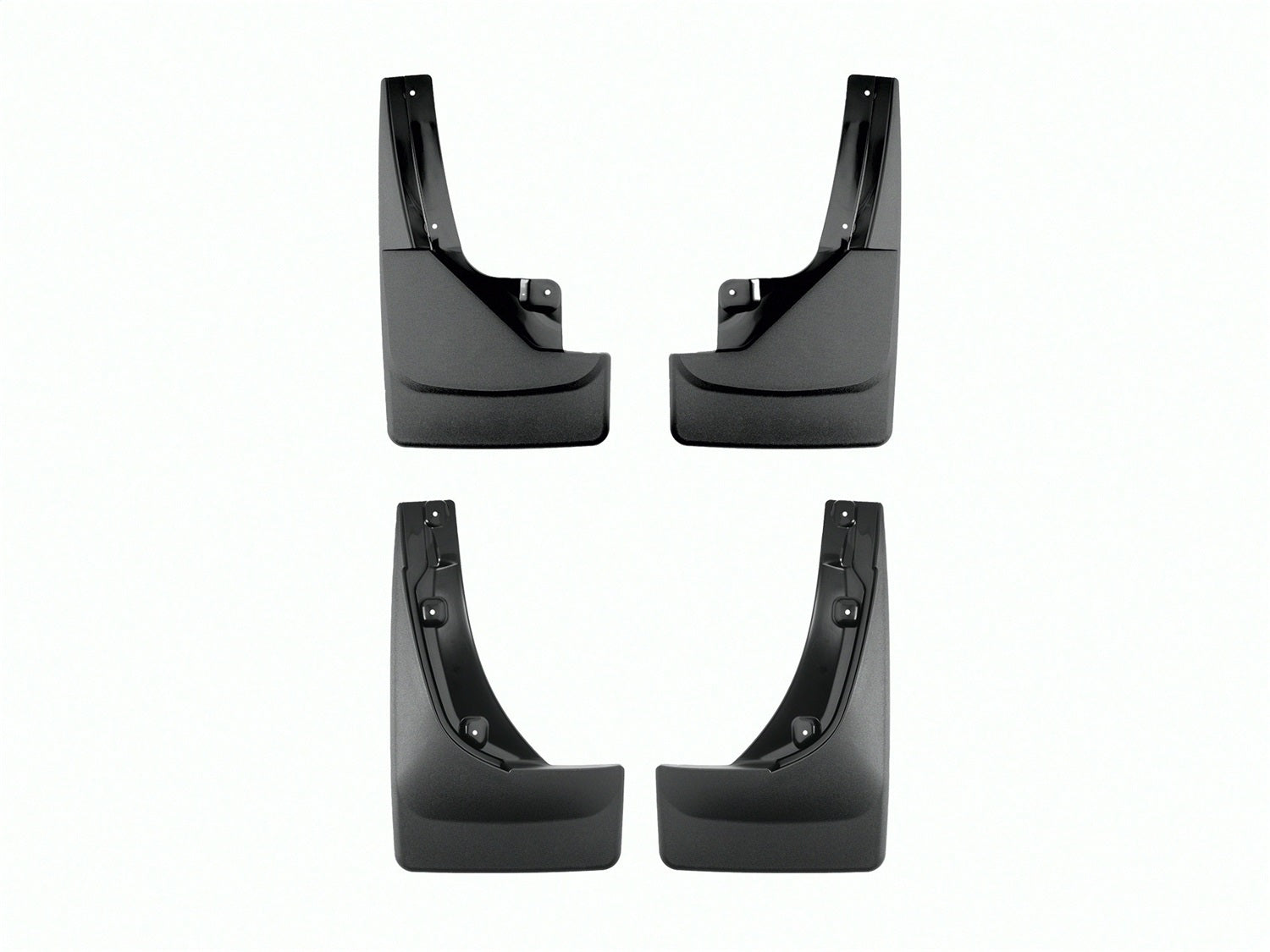 Weathertech - MudFlap No-Drill DigitalFit® MudFlap Kit - Black 22-25 Jeep Grand-Wagoneer / 22-25 Jeep Wagoneer - 110147-