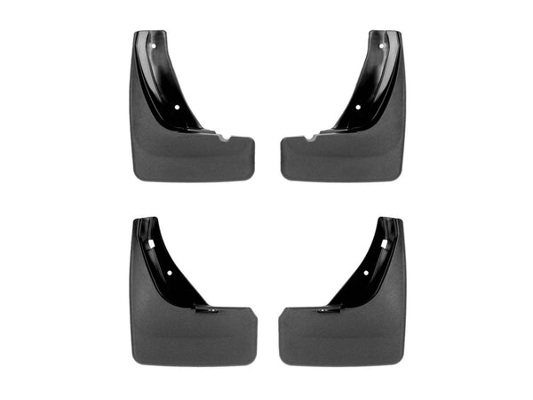 Weathertech - MudFlap No-Drill DigitalFit® MudFlap Kit - Black 22-26 Hyundai Santa-Cruz - 110149-120149