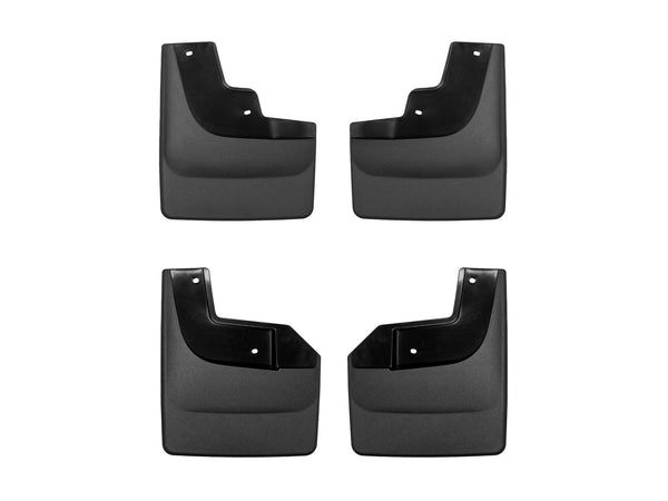Weathertech - MudFlap No-Drill DigitalFit® MudFlap Kit - Black 21-25 Ford F-150 - 110150-120150