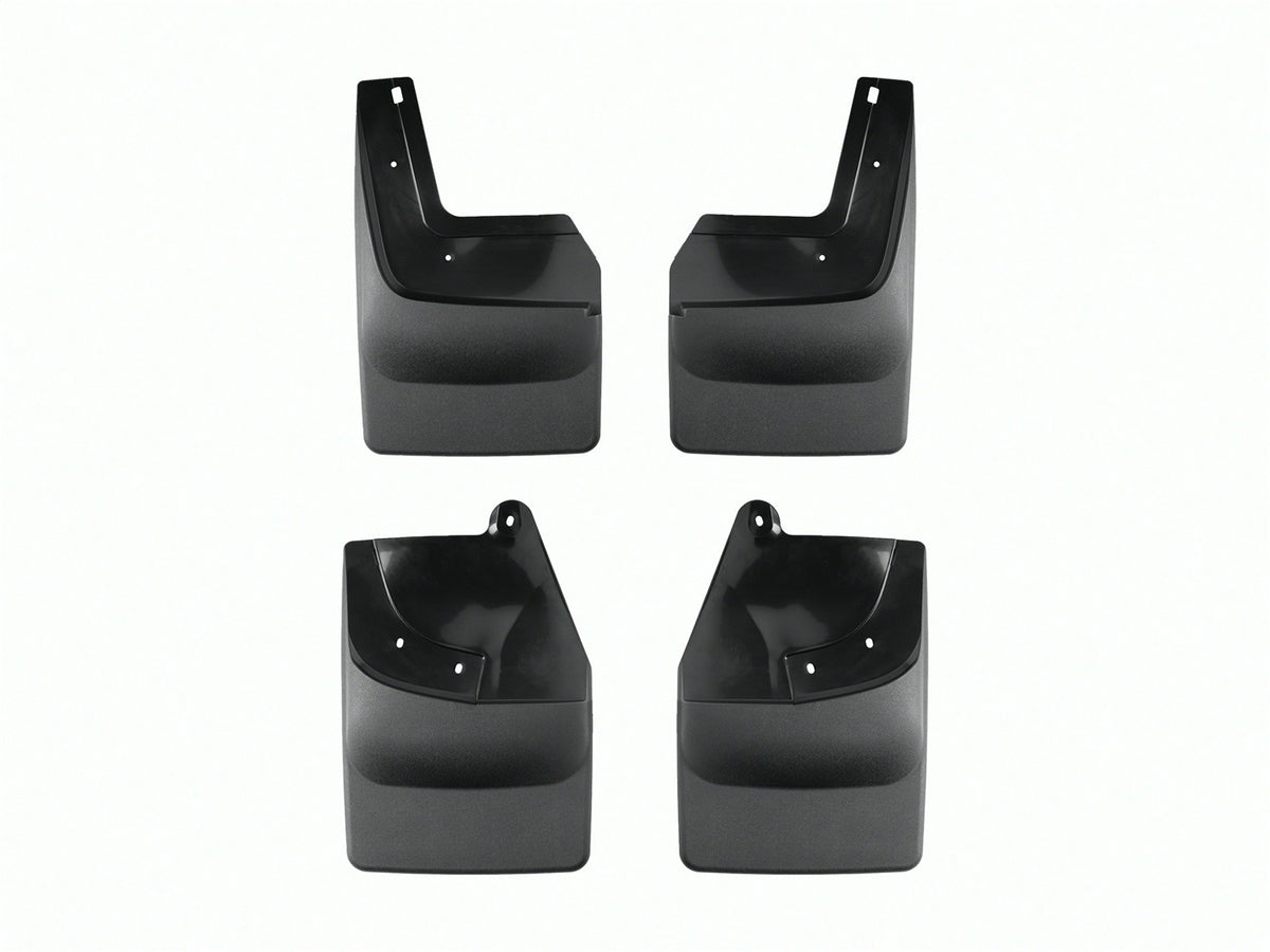 Weathertech - MudFlap No-Drill DigitalFit® MudFlap Kit - Black 22-26 Silverado 1500 - 110152-120152