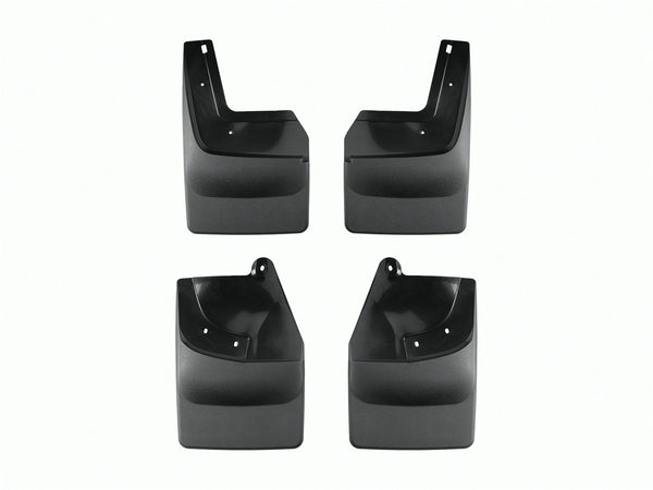 Weathertech - MudFlap No-Drill DigitalFit® MudFlap Kit - Black 22-26 Chevrolet Silverado-1500 - 110152-120152