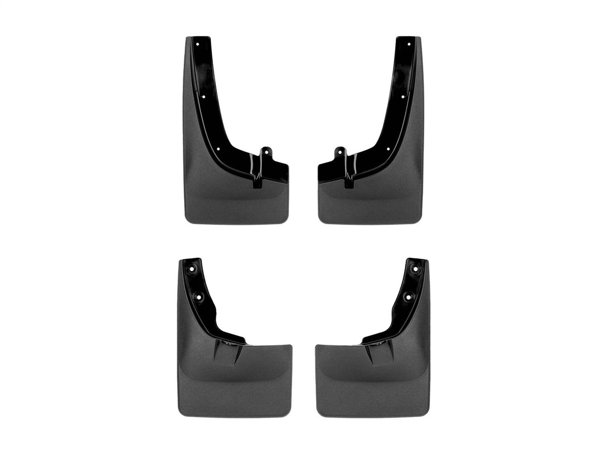Weathertech - MudFlap No-Drill DigitalFit® MudFlap Kit - Black 22-26 Nissan Frontier - 110156-120156