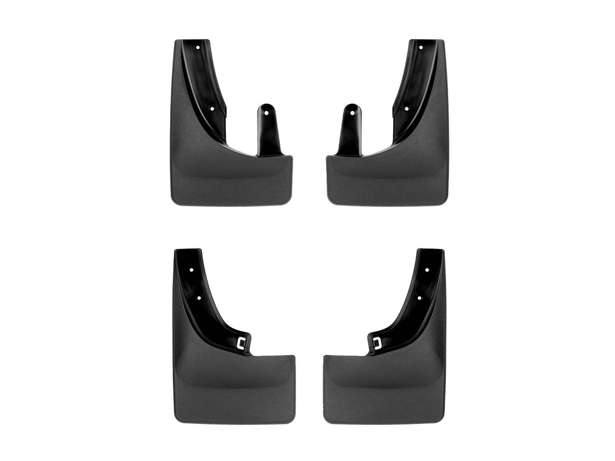 Weathertech - MudFlap No-Drill DigitalFit® MudFlap Kit - Black 22-26 Nissan Frontier - 110157-120157