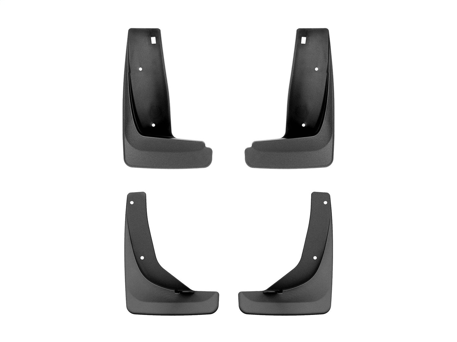 Weathertech - MudFlap No-Drill DigitalFit® MudFlap Kit - Black 23-25 Mazda CX-50 - 110161-120161