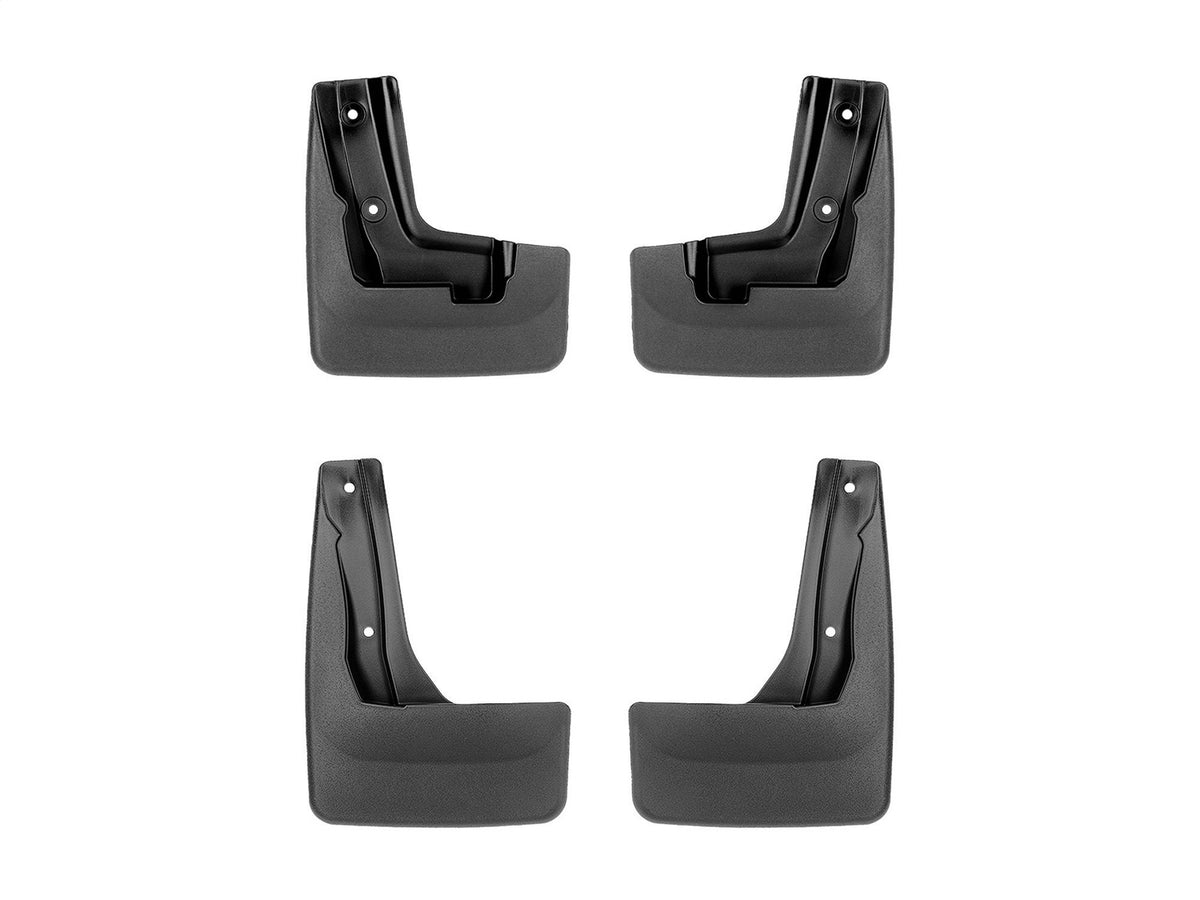 Weathertech - MudFlap No-Drill DigitalFit® MudFlap Kit - Black 18-23 Crosstrek - 110163-120163