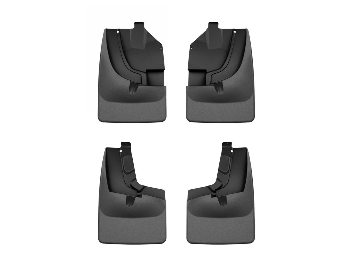 Weathertech - MudFlap No-Drill DigitalFit® MudFlap Kit - Black 21-23 Ford Ranger - 110169-120169