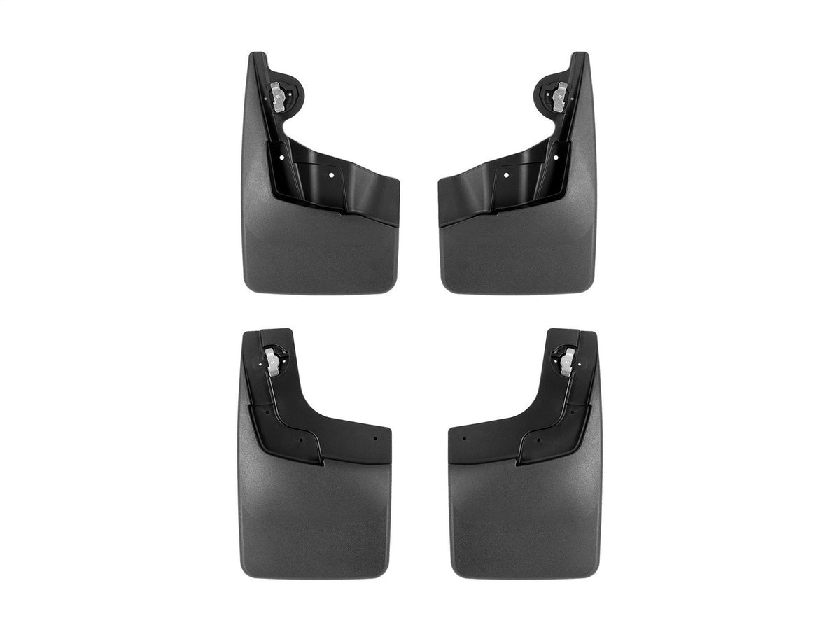 Weathertech - MudFlap No-Drill DigitalFit® MudFlap Kit - Black 23-26 Chevrolet Colorado - 110170-120170
