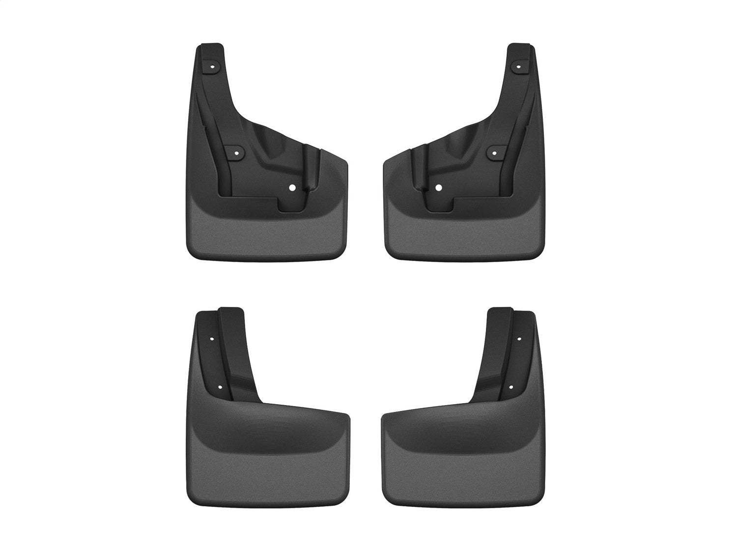 Weathertech - MudFlap No-Drill DigitalFit® MudFlap Kit - Black 24 Subaru Crosstrek - 110175-120167