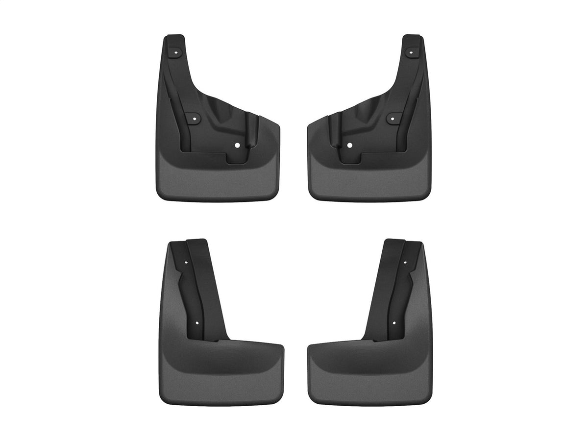 Weathertech - MudFlap No-Drill DigitalFit® MudFlap Kit - Black 24-26 Subaru Crosstrek - 110175-120175