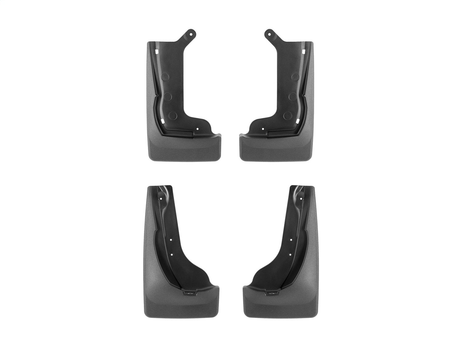 Weathertech - MudFlap No-Drill DigitalFit® MudFlap Kit - Black 23-25 Honda Pilot - 110176-120176