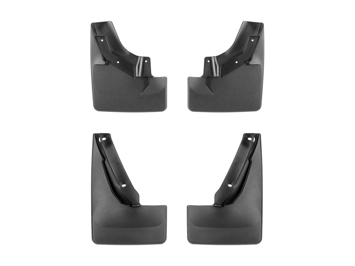 Weathertech - MudFlap No-Drill DigitalFit® MudFlap Kit - Black 23-24 Cadillac Escalade - 110177-120159