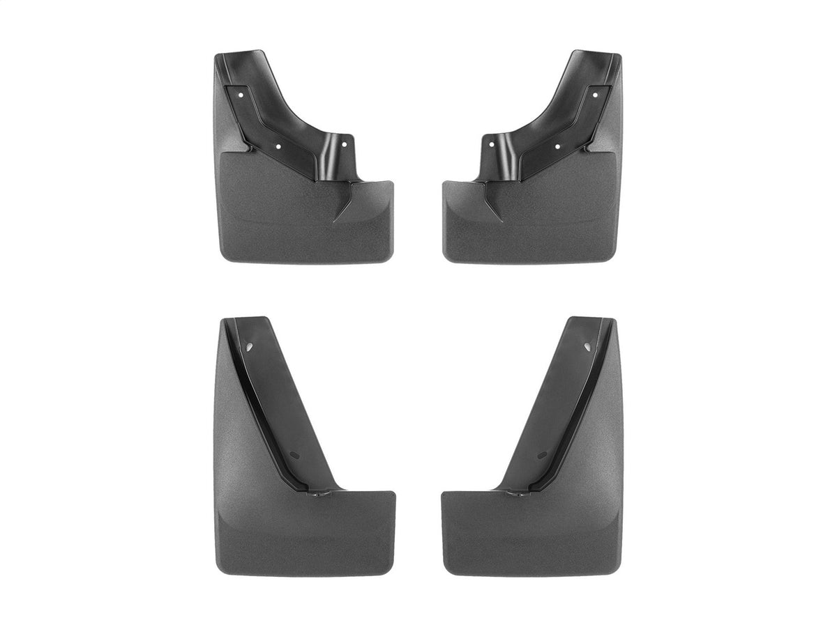 Weathertech - MudFlap No-Drill DigitalFit® MudFlap Kit - Black 21-24 Cadillac Escalade - 110177-120177