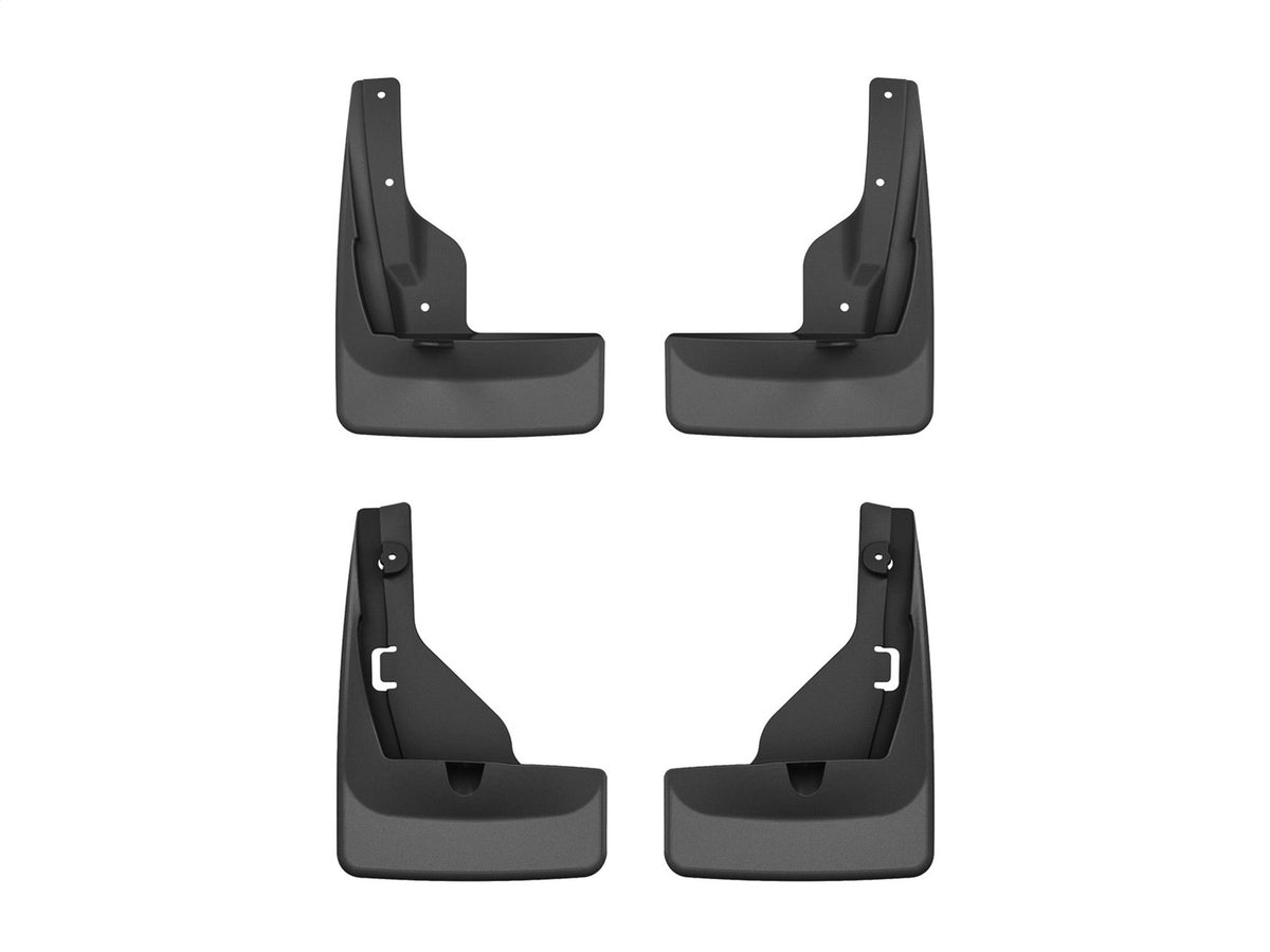 Weathertech - MudFlap No-Drill DigitalFit® MudFlap Kit - Black 24-26 Toyota Grand-Highlander - 110179-120179