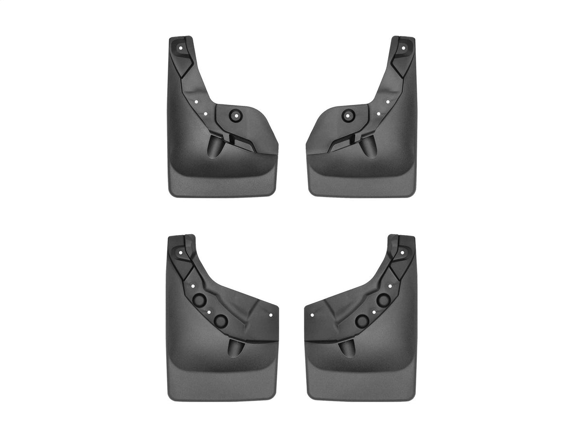 Weathertech - MudFlap No-Drill DigitalFit® MudFlap Kit - Black 24-25 Toyota Tacoma - 110182-120182