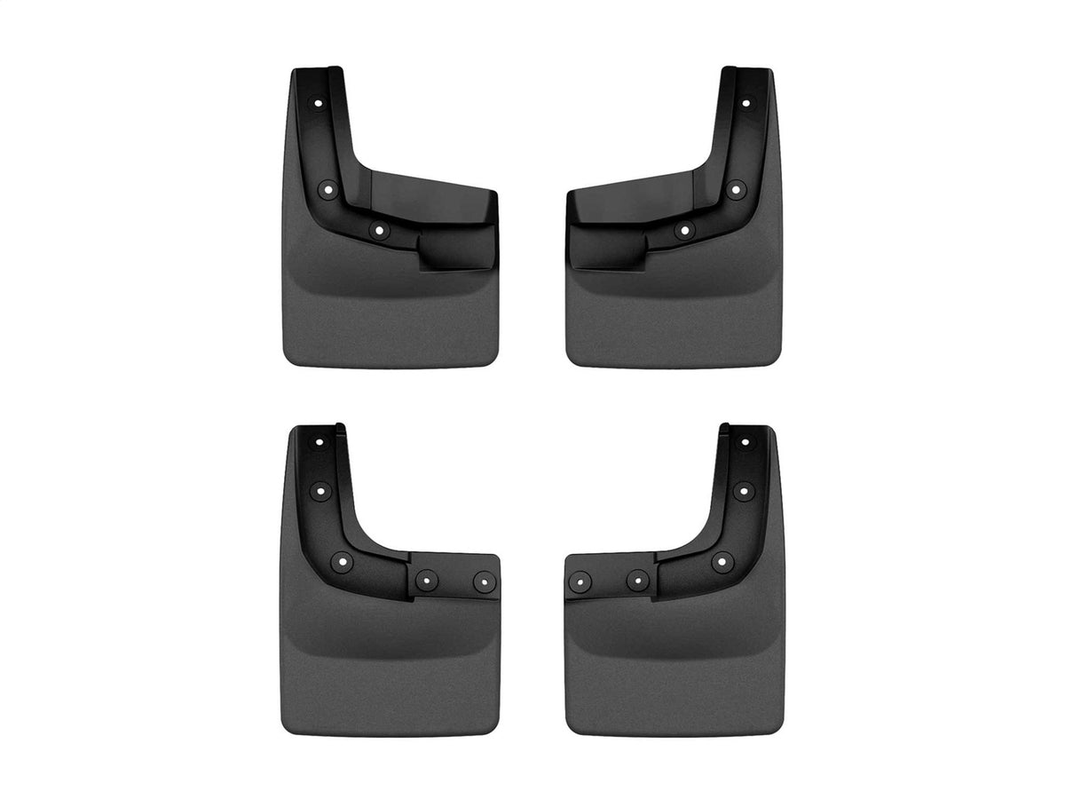 Weathertech - MudFlap No-Drill DigitalFit® MudFlap Kit - Black 24-25 Ranger - 110186-120186