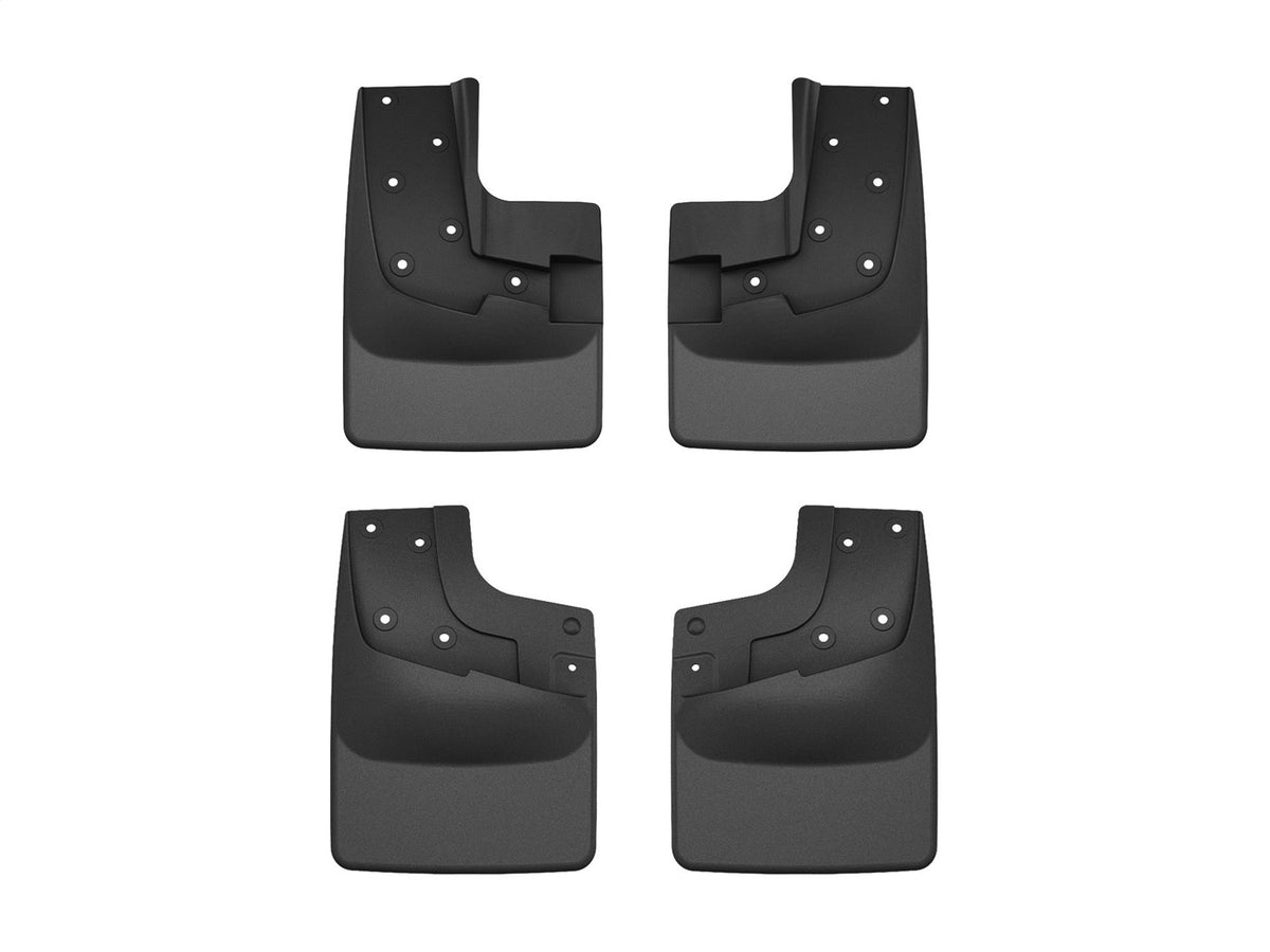 Weathertech - MudFlap No-Drill DigitalFit® MudFlap Kit - Black 24-25 Ford Ranger - 110187-120187