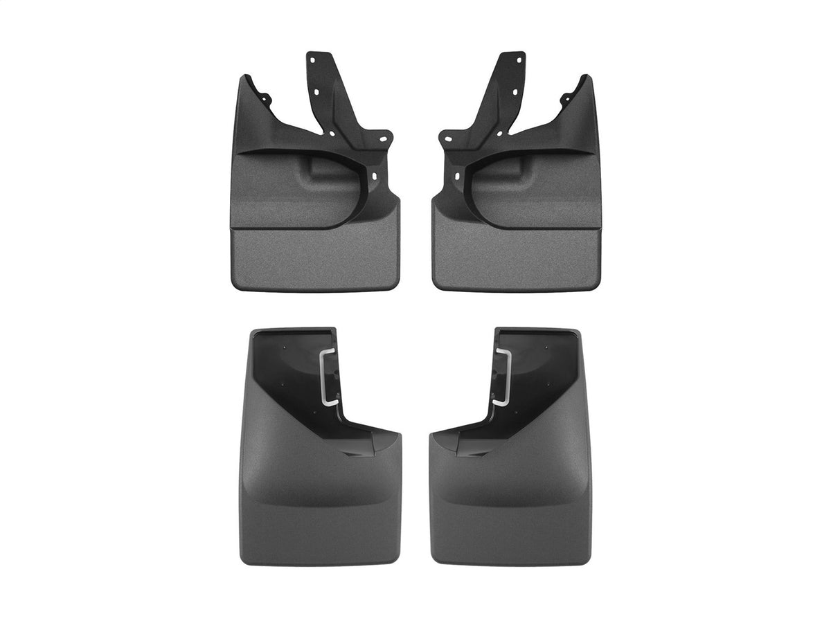 Weathertech - MudFlap No-Drill DigitalFit® MudFlap Kit - Black 21-25 Ford Bronco - 110189-120145