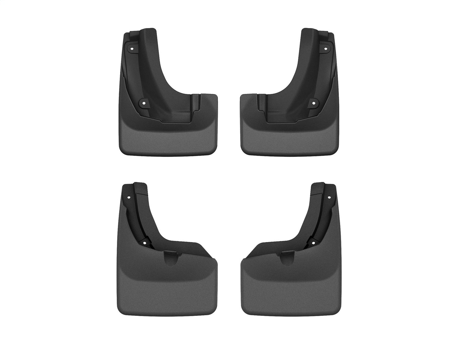 Weathertech - MudFlap No-Drill DigitalFit® MudFlap Kit - Black 25-26 Subaru Forester - 110190-120190