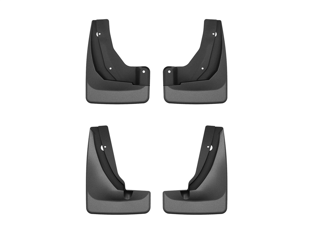 Weathertech - MudFlap No-Drill DigitalFit® MudFlap Kit - Black 24-26 Santa Fe - 110191-120191