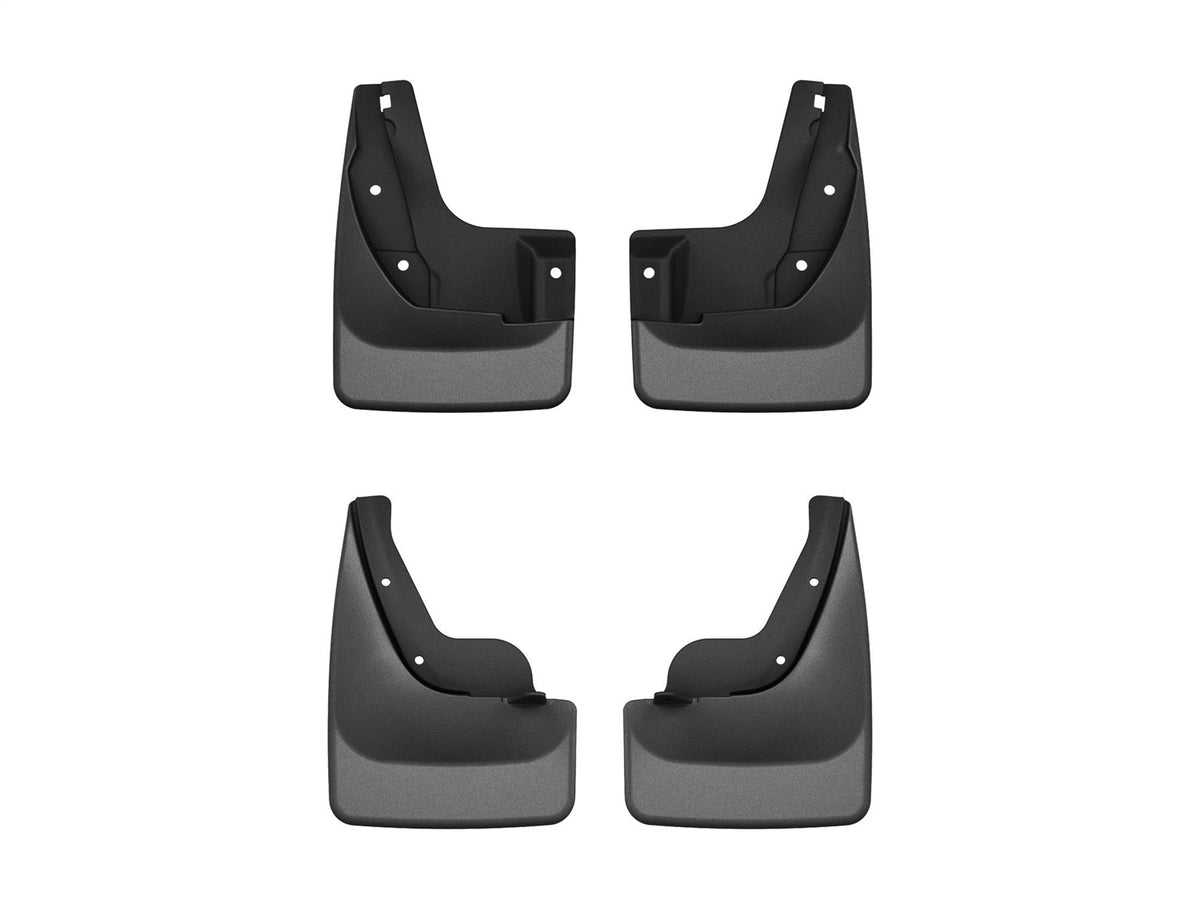 Weathertech - MudFlap No-Drill DigitalFit® MudFlap Kit - Black 24-26 Hyundai Kona - 110198-120198