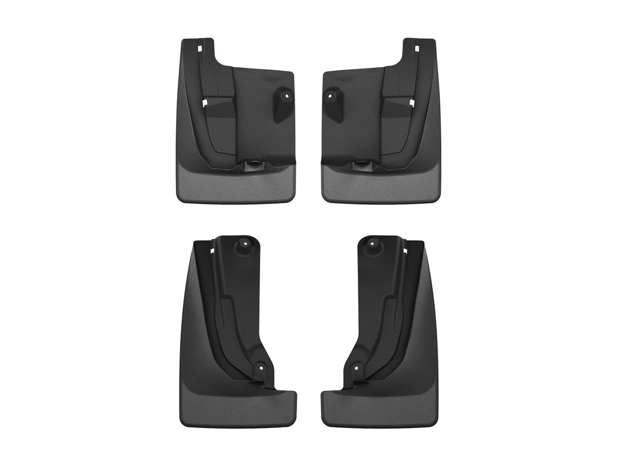 Weathertech - MudFlap No-Drill DigitalFit® MudFlap Kit - Black 19-26 BMW X5 - 110201-120201