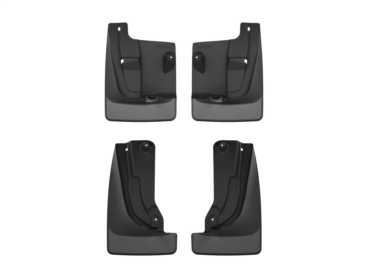 Weathertech - MudFlap No-Drill DigitalFit® MudFlap Kit - Black 19-26 BMW X5 - 110201-120201