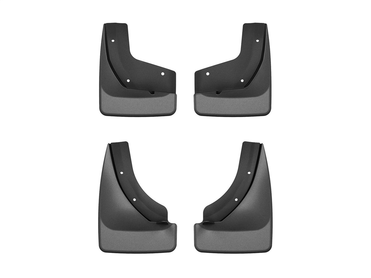 Weathertech - MudFlap No-Drill DigitalFit® MudFlap Kit - Black 21-26 Kia Seltos - 110208-120208