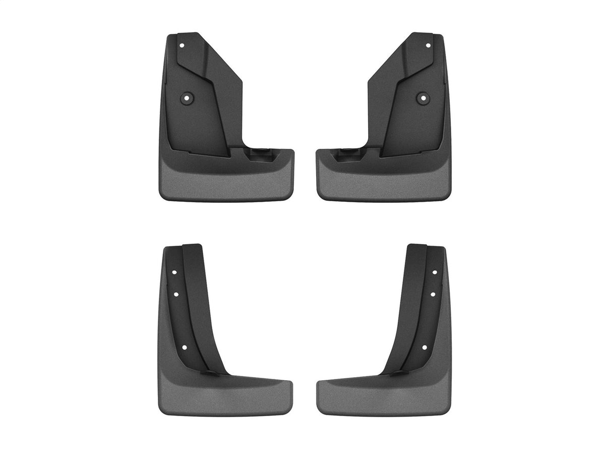 Weathertech - MudFlap No-Drill DigitalFit® MudFlap Kit - Black 24-26 Mazda CX-90 - 110209-120209
