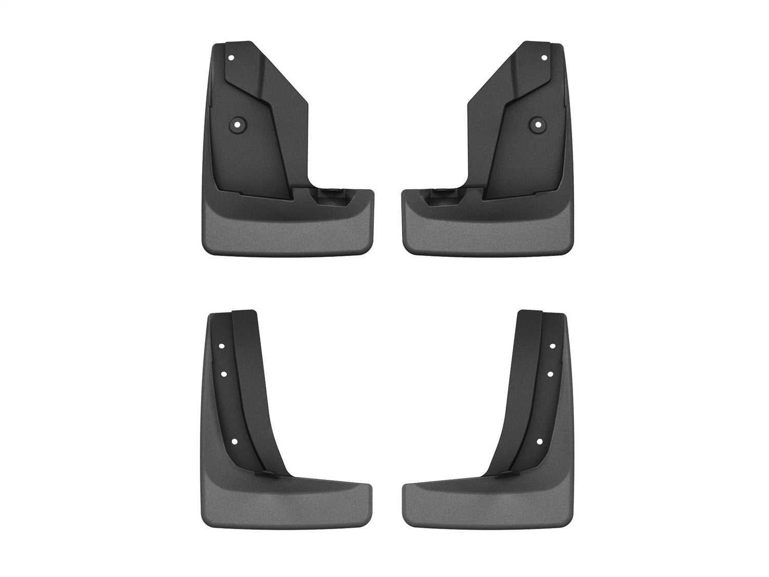 Weathertech - MudFlap No-Drill DigitalFit® MudFlap Kit - Black 24-26 Mazda CX-90 - 110209-120209