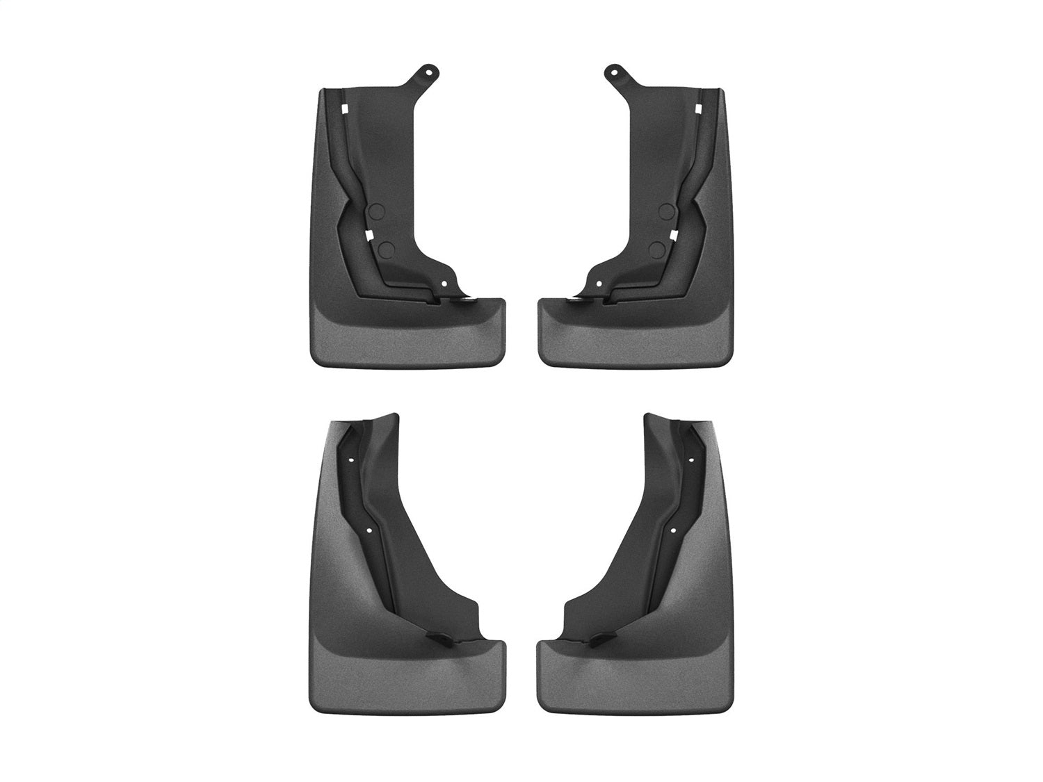 Weathertech - MudFlap No-Drill DigitalFit® MudFlap Kit - Black 26 Honda Passport - 110214-120214