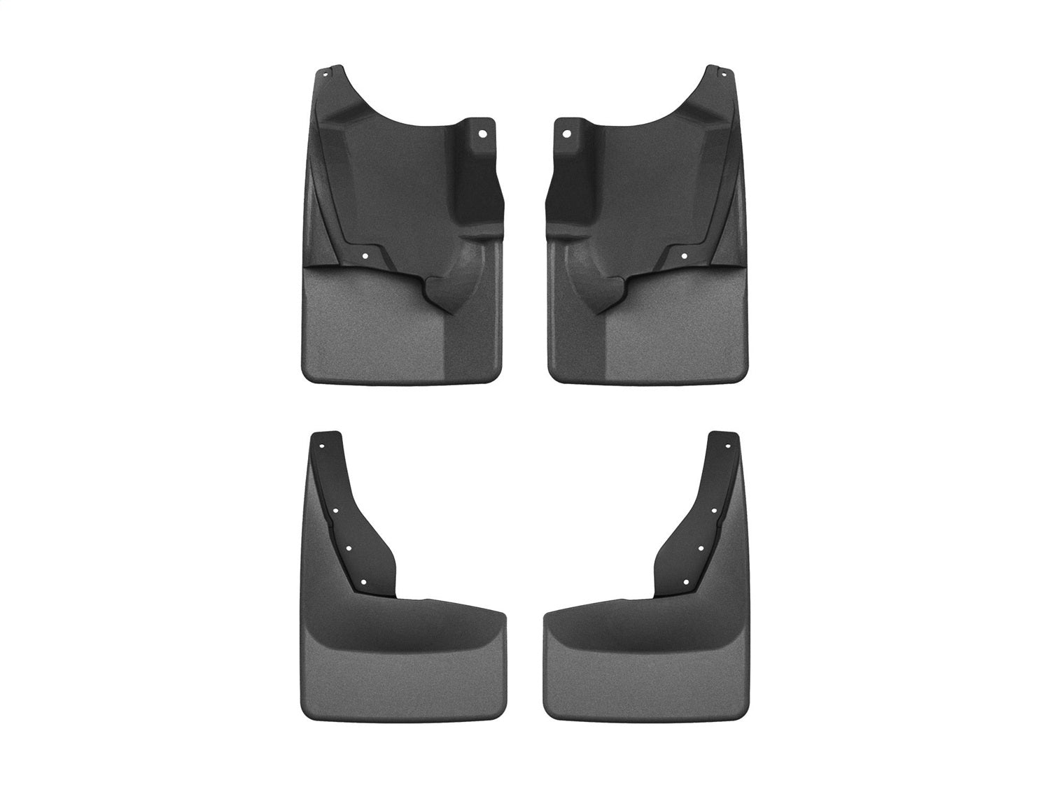 Weathertech - MudFlap No-Drill DigitalFit® MudFlap Kit - Black 25 Ford Expedition - 110216-120216