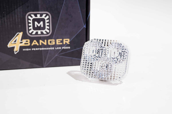 Morimoto - Lens Only: 4Banger (White / Flood) - BAF207