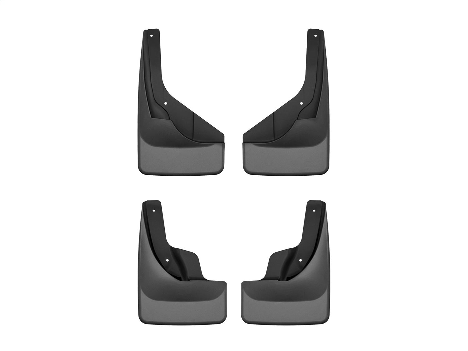 Weathertech - MudFlap No-Drill DigitalFit® MudFlap Kit - Black 22-26 Volkswagen Taos - 110217-120217