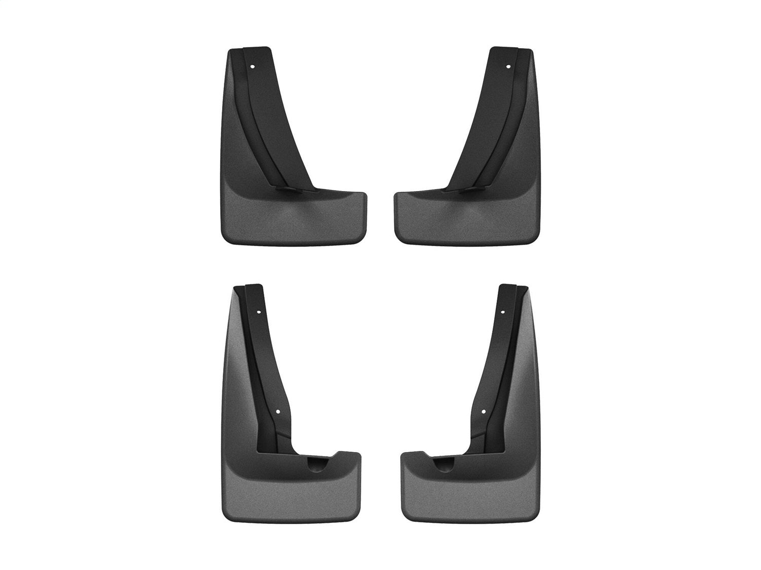 Weathertech - MudFlap No-Drill DigitalFit® MudFlap Kit - Black 24-26 Buick Encore-GX - 110218-120199