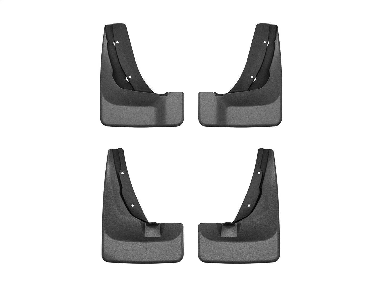 Weathertech - MudFlap No-Drill DigitalFit® MudFlap Kit - Black 26 Hyundai Palisade - 110219-120219