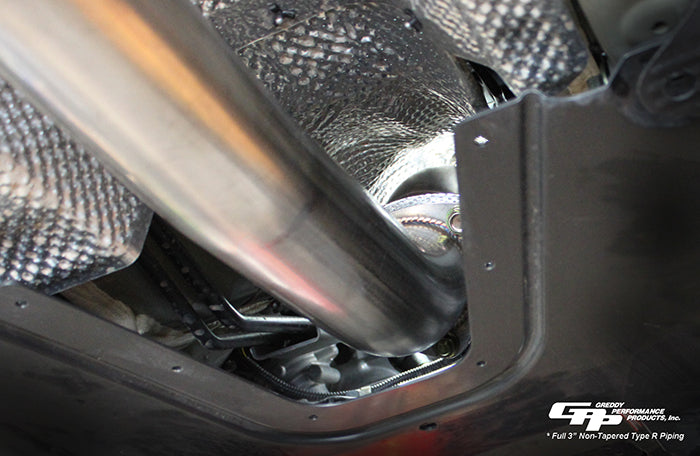 GReddy - Honda (FK8) Civic Type R Full 3" Forward Mid-pipe & Front Over-pipe Upgrade - 10558600