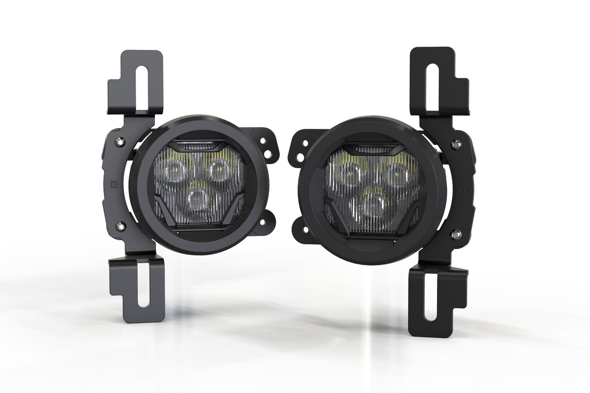 Morimoto - 4Banger Fog Light Kit: JL/JT (2018+) (NCS/Wide/White) - BAF078W
