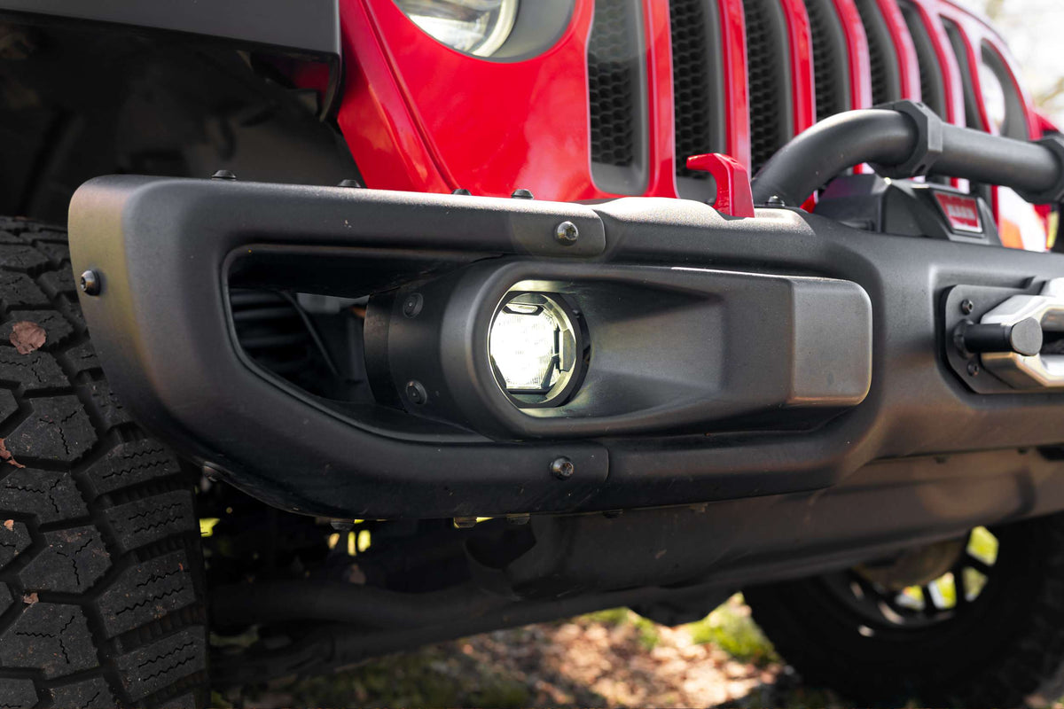 Morimoto - 4Banger Fog Light Kit: JL/JT (2018+) (NCS/Wide/White) - BAF078W