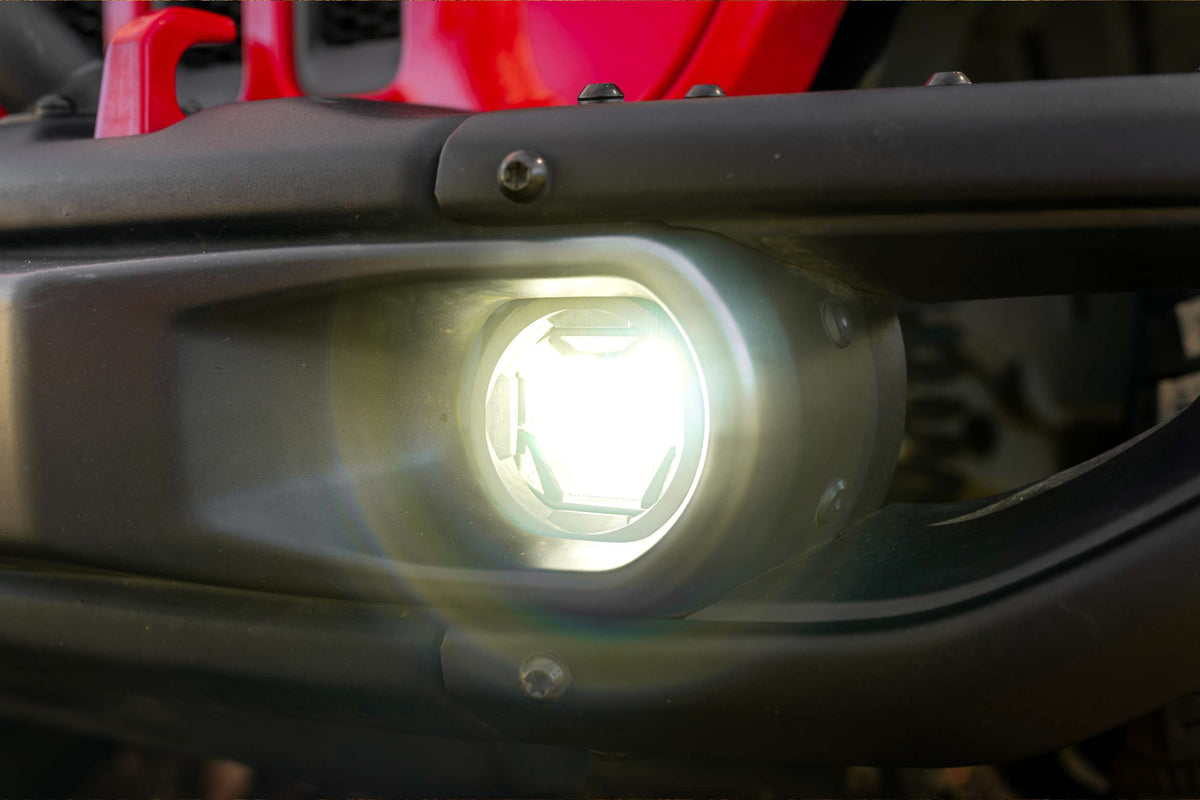 Morimoto - 4Banger Fog Light Kit: JL/JT (2018+) (NCS/Wide/White) - BAF078W